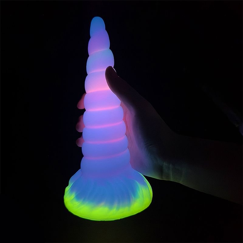 Plug Anal Cônico Alien - Fluorescente - 20,5 x 5,0