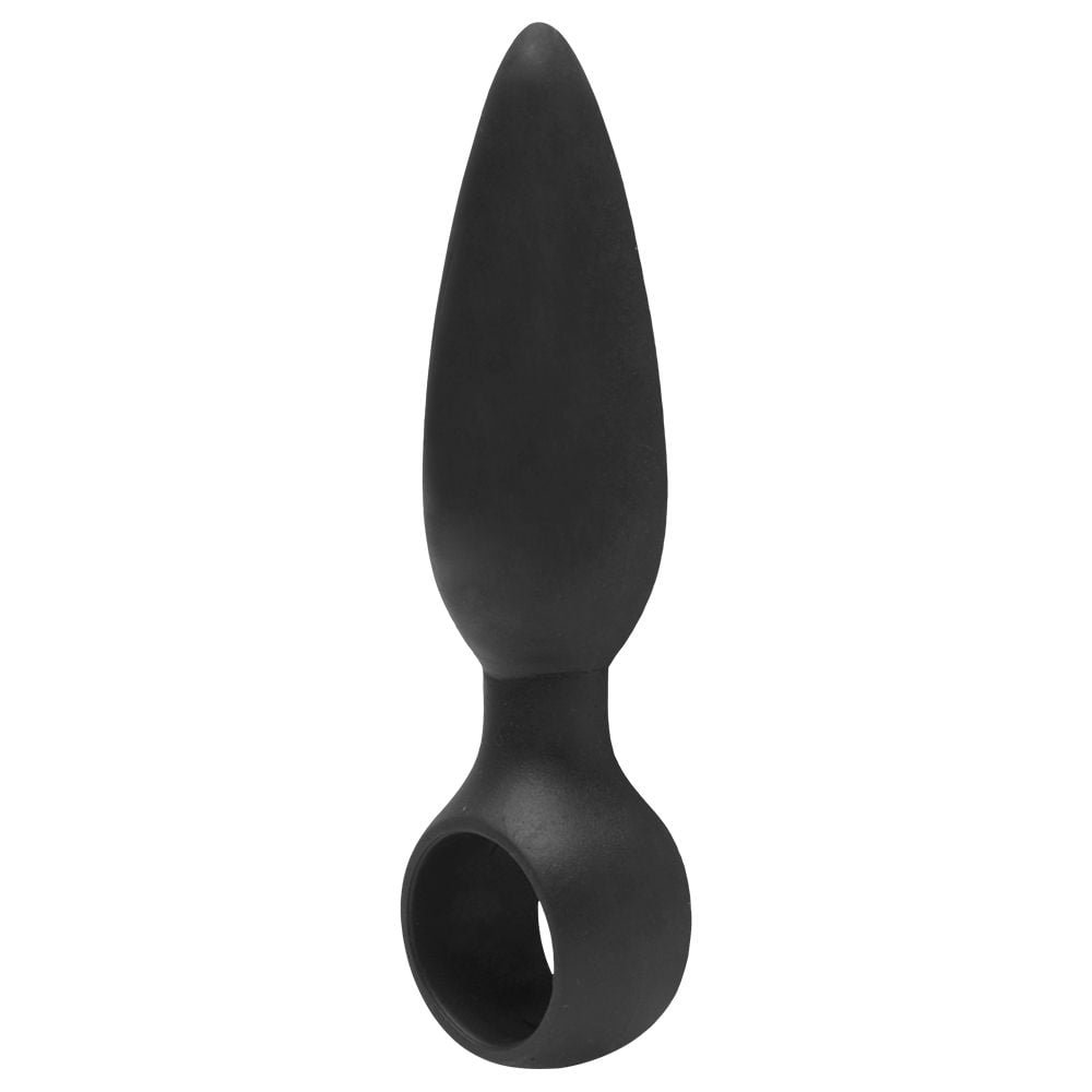 Plug Anal Cônico Base Dedal Diversão Ao Cubo