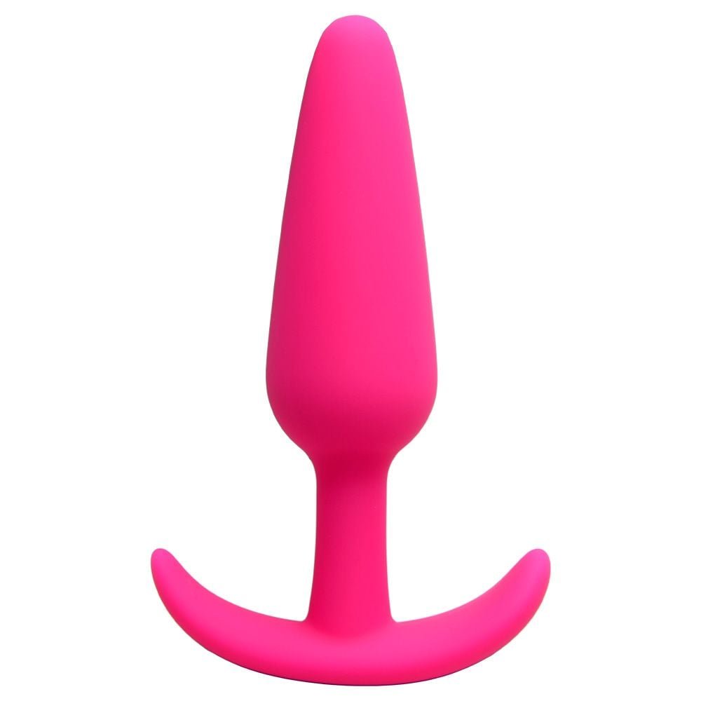 Plug Anal Cônico Silicone 12,5 X 3,2cm Sexy Import