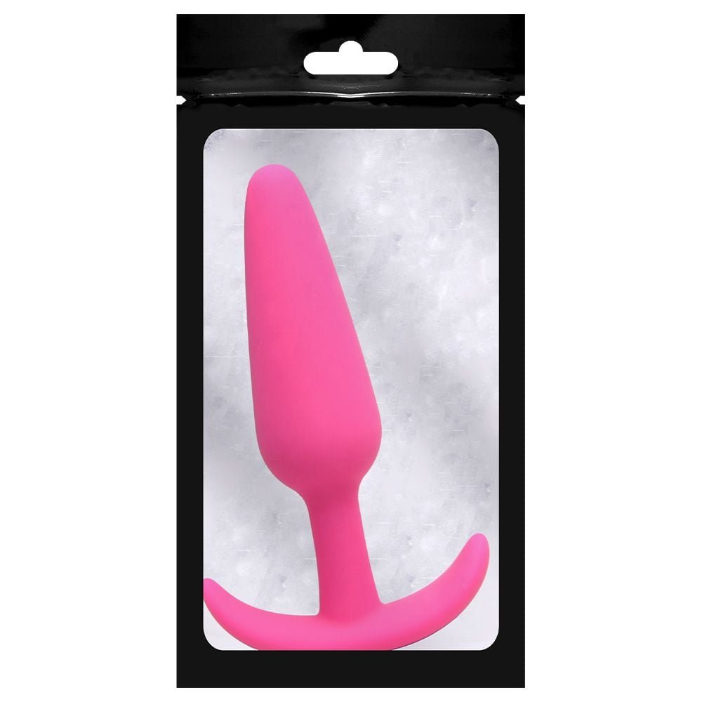 Plug Anal Cônico Silicone 12,5 X 3,2cm Sexy Import