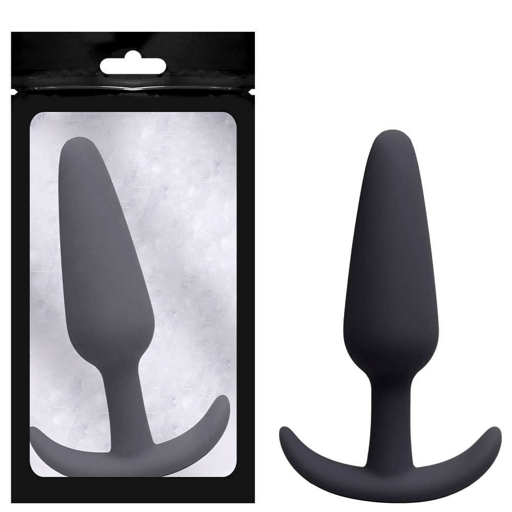 Plug Anal Cônico Silicone 12,5 X 3,2cm Sexy Import