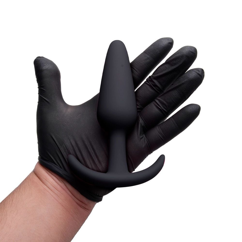 Plug Anal Cônico Silicone 12,5 X 3,2cm Sexy Import