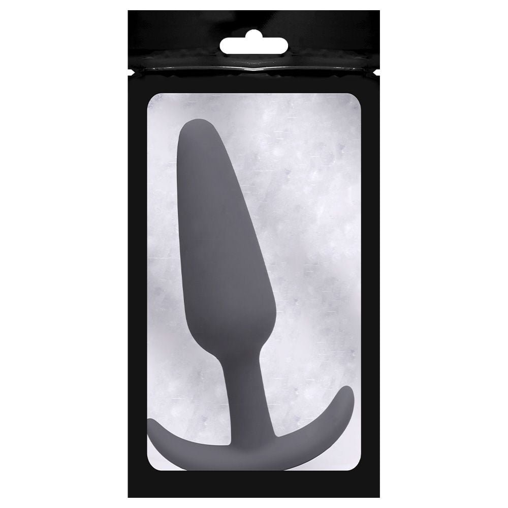Plug Anal Cônico Silicone 12,5 X 3,2cm Sexy Import