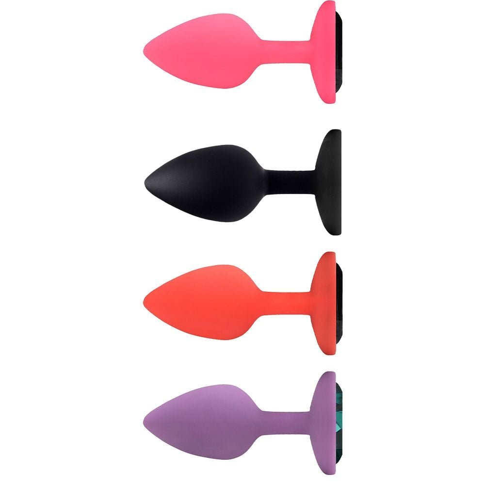 Plug Anal Coração Silicone Tamanho P Sexy Import