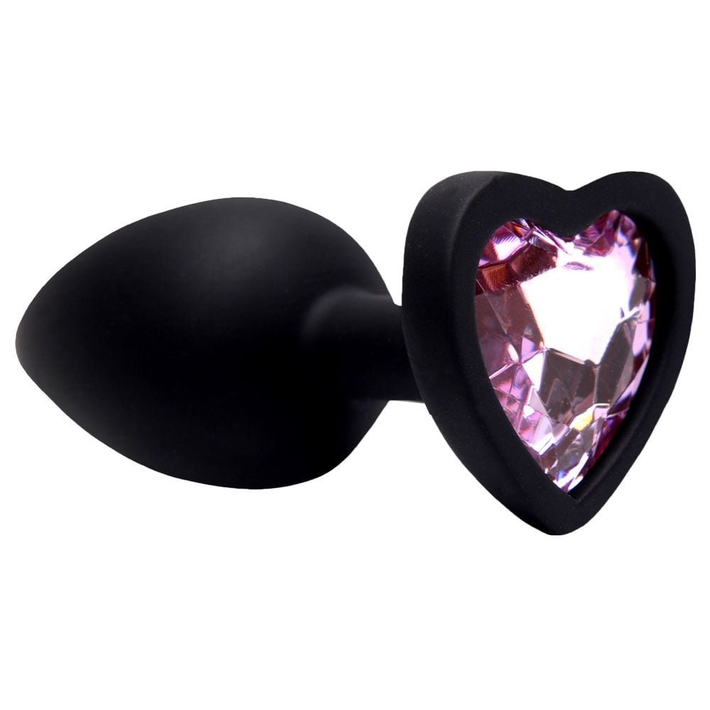 Plug Anal Coração Silicone Tamanho P Sexy Import