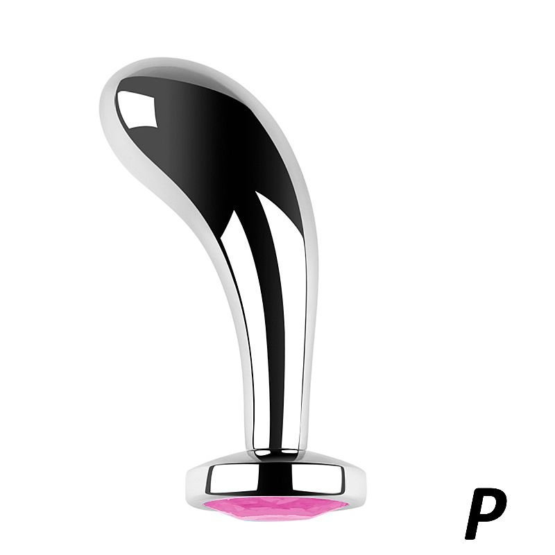 Plug Anal Curvo P - 7.7 x 2.1cm