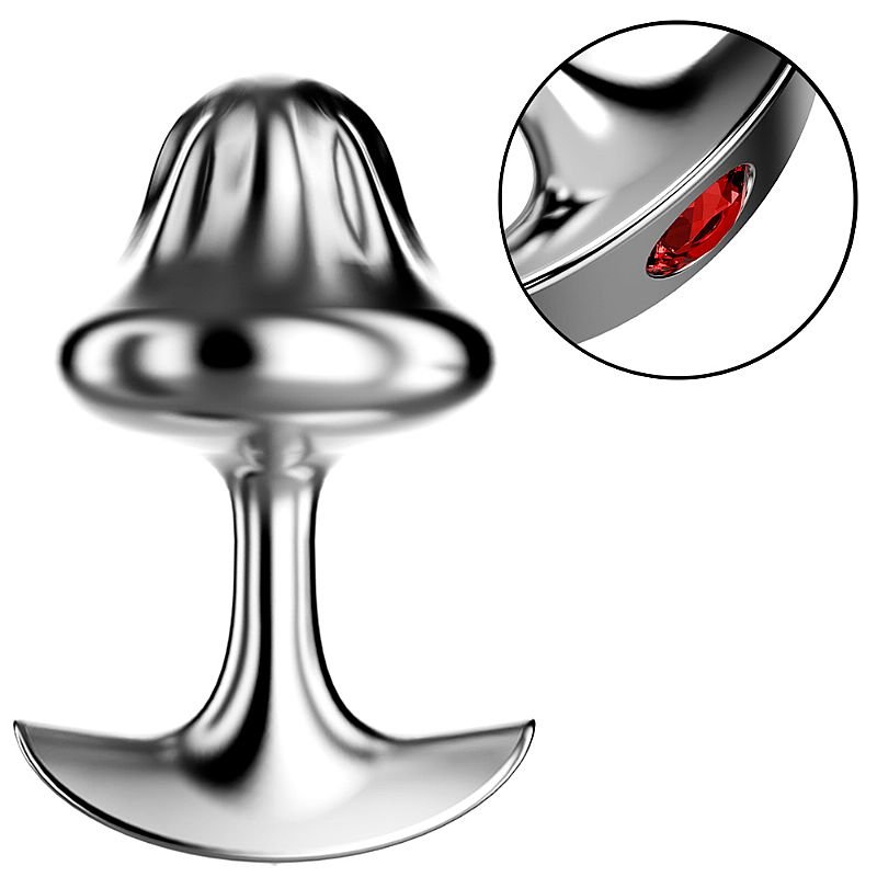Plug Anal de Aço - 10,0 x 5,8cm