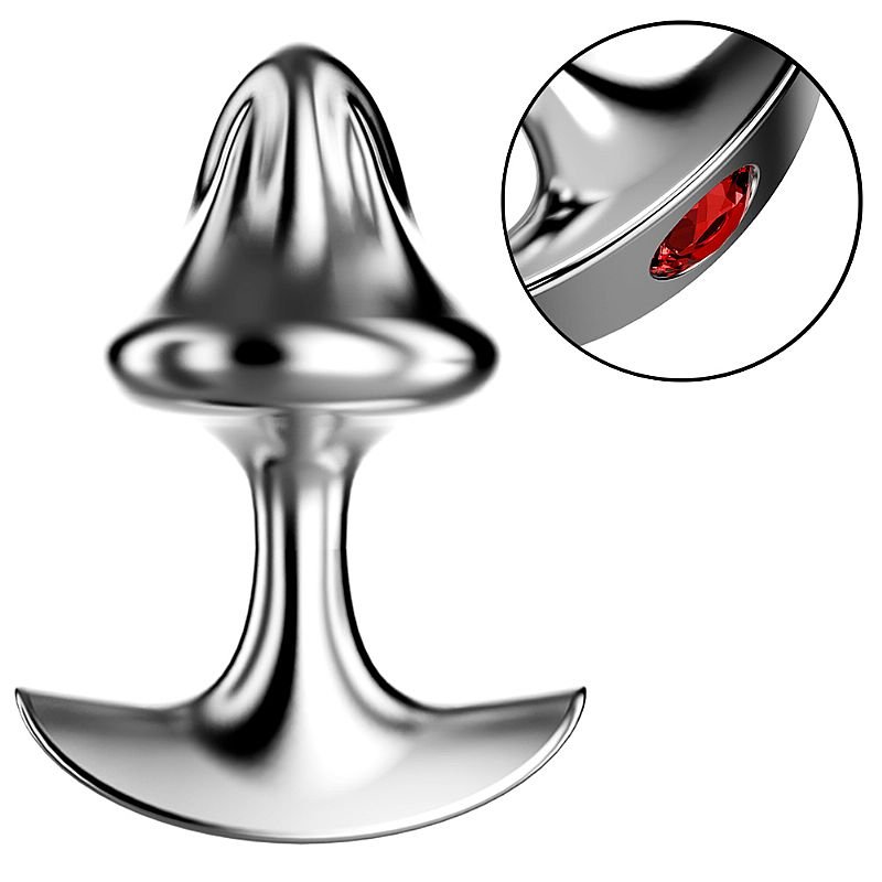 Plug Anal de Aço - 9,2 x 4,7 cm
