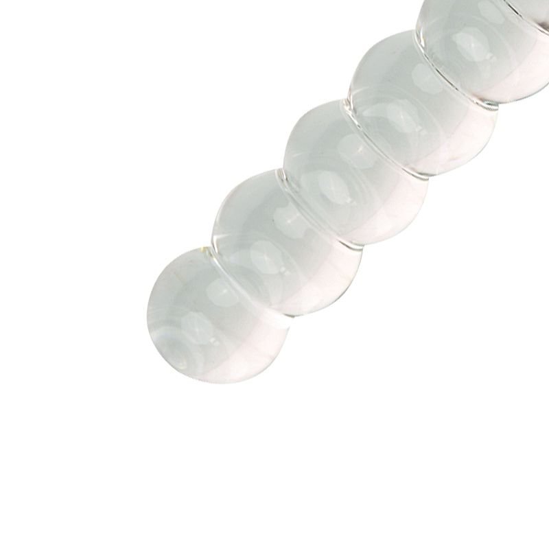Plug Anal de Vidro Escalonado - 14,0 x 3,3 cm