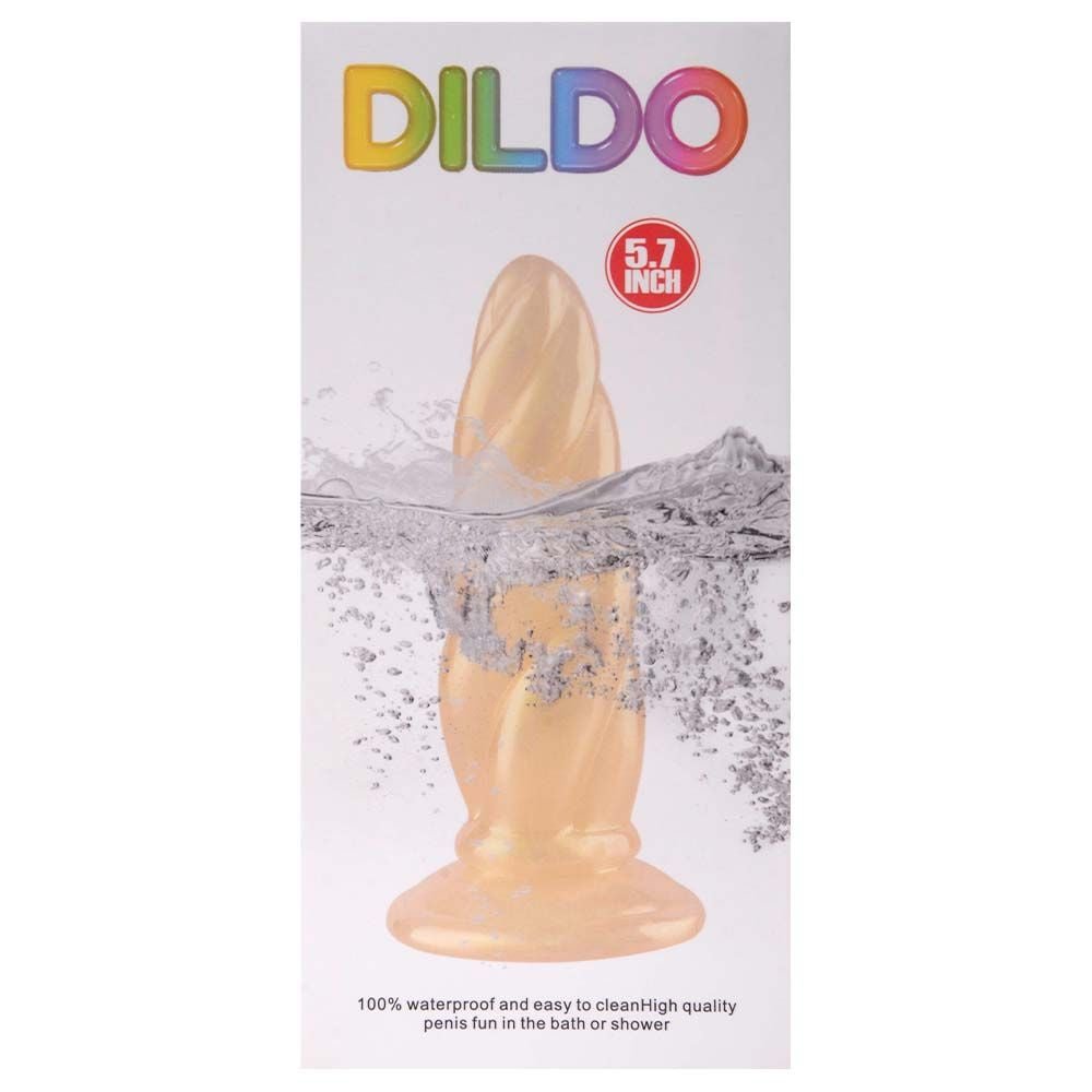 Plug Anal Dildo Pvc Colors 14,5 X 4cm Sexy Import