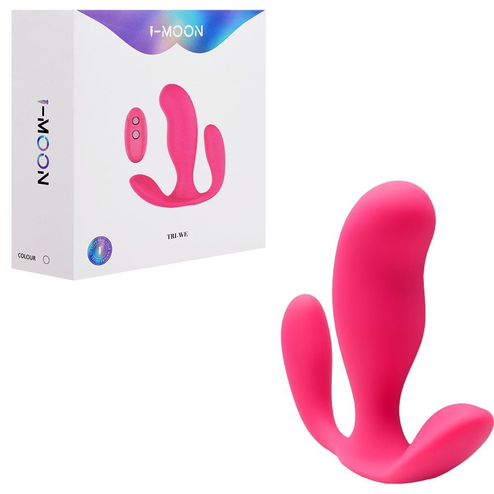 Plug Anal Duplo Vibro Sem Fio Tri-we I-moon Vipmix