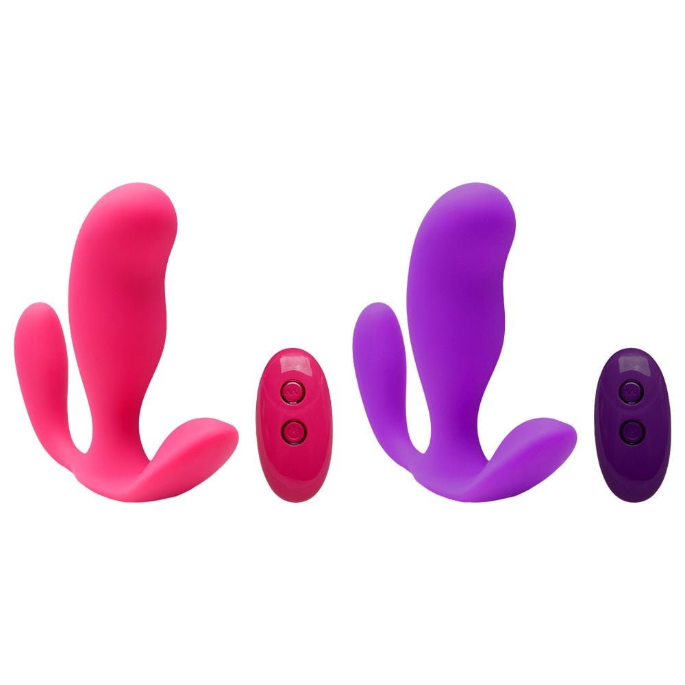 Plug Anal Duplo Vibro Sem Fio Tri-we I-moon Vipmix