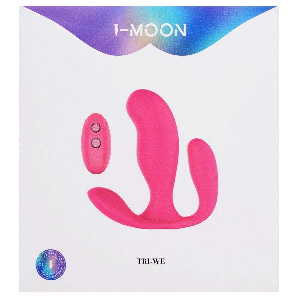 Plug Anal Duplo Vibro Sem Fio Tri-we I-moon Vipmix