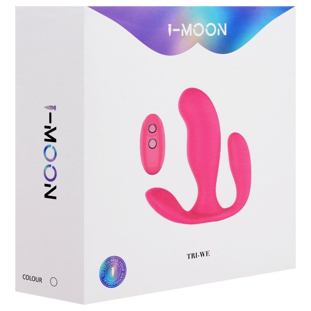 Plug Anal Duplo Vibro Sem Fio Tri-we I-moon Vipmix