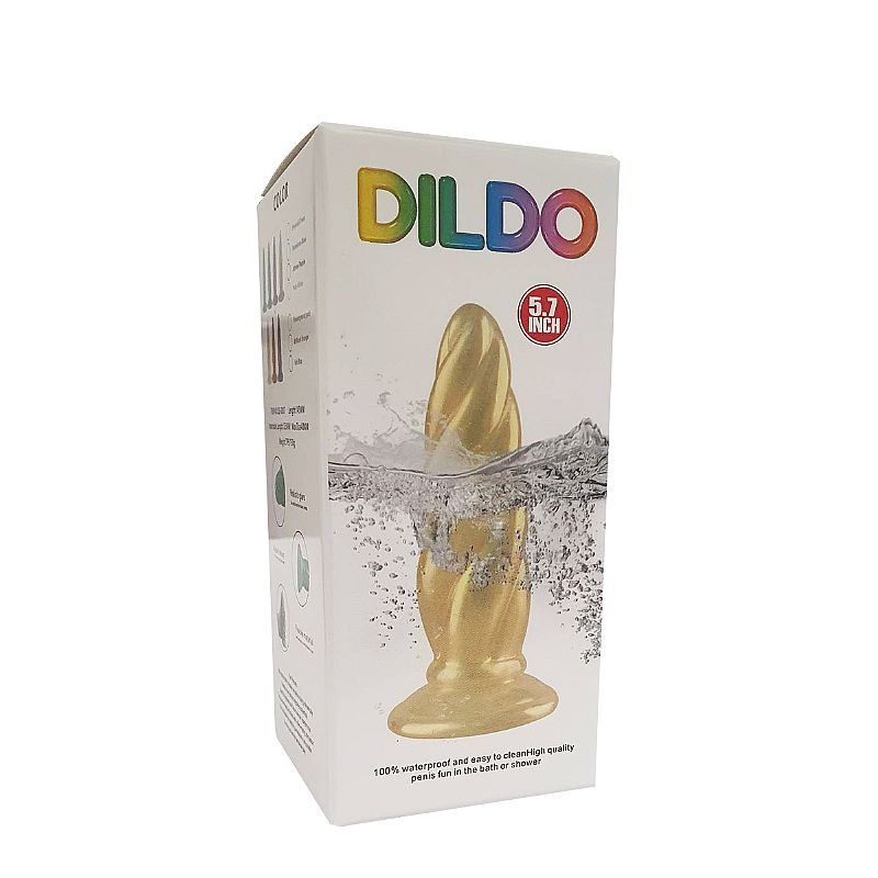 Plug Anal em PVC - 14,5 X 4,0 cm - Roxo