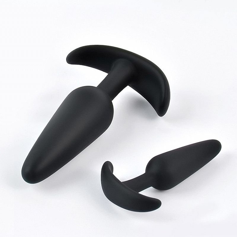 Plug Anal em silicone 12,3cm X 3,1cm