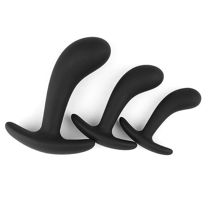 Plug Anal em silicone 12,5x3,5