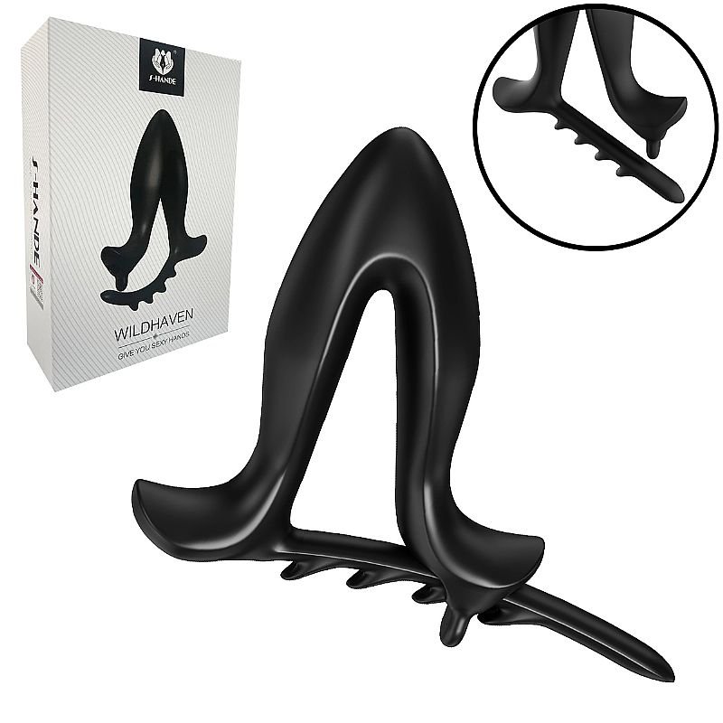 Plug Anal em Silicone com Ajuste / Para Dilatação - Wildhaven - S-Hande