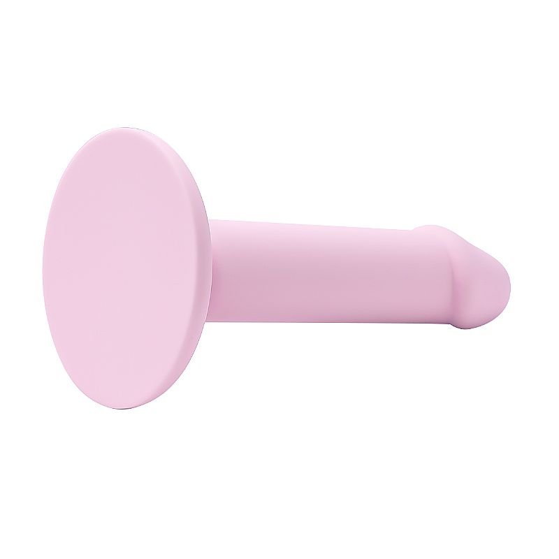 Plug Anal em Silicone com Glande - 13,4 X 2,7 - Rosa