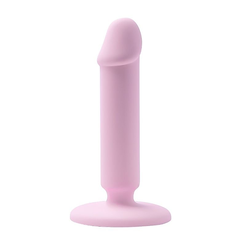 Plug Anal em Silicone com Glande - 13,4 X 2,7 - Rosa