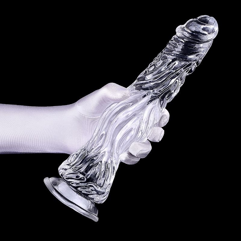 Plug Anal em Silicone - Dildo com ventosa - 24,5cm X 5,5cm