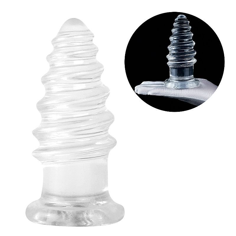 Plug Anal em Silicone - Escalonado - 16,5 x 7,0 cm