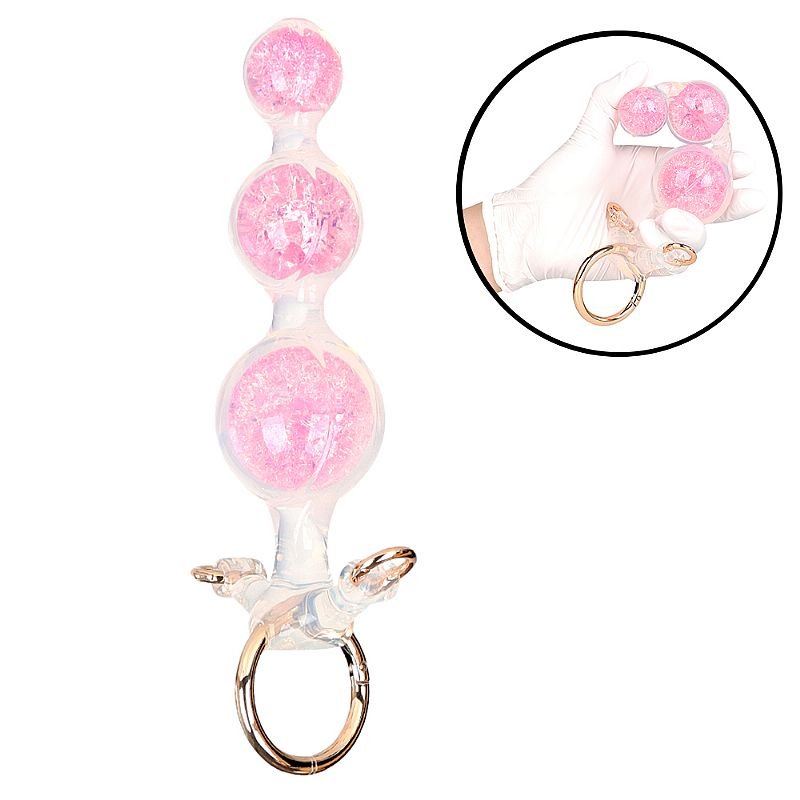 Plug Anal em Silicone Escalonado - 21,8 x 5,2