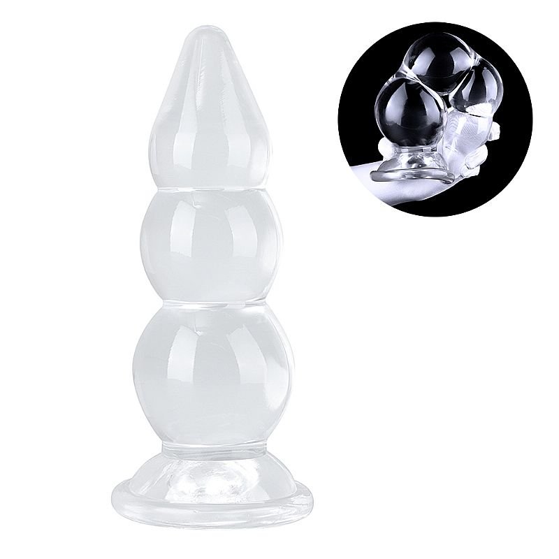 Plug Anal em Silicone - Escalonado - 22,0X10,0 cm