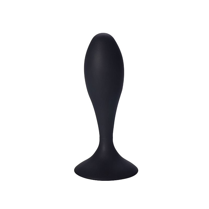 Plug Anal em silicone - Formato redondo - 9,1x2,7