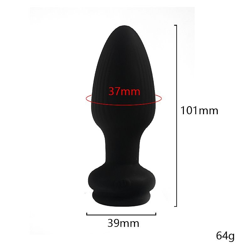 Plug Anal em Silicone - Rabo de Raposa com Rotação - 40 cm - via APP - Roxo