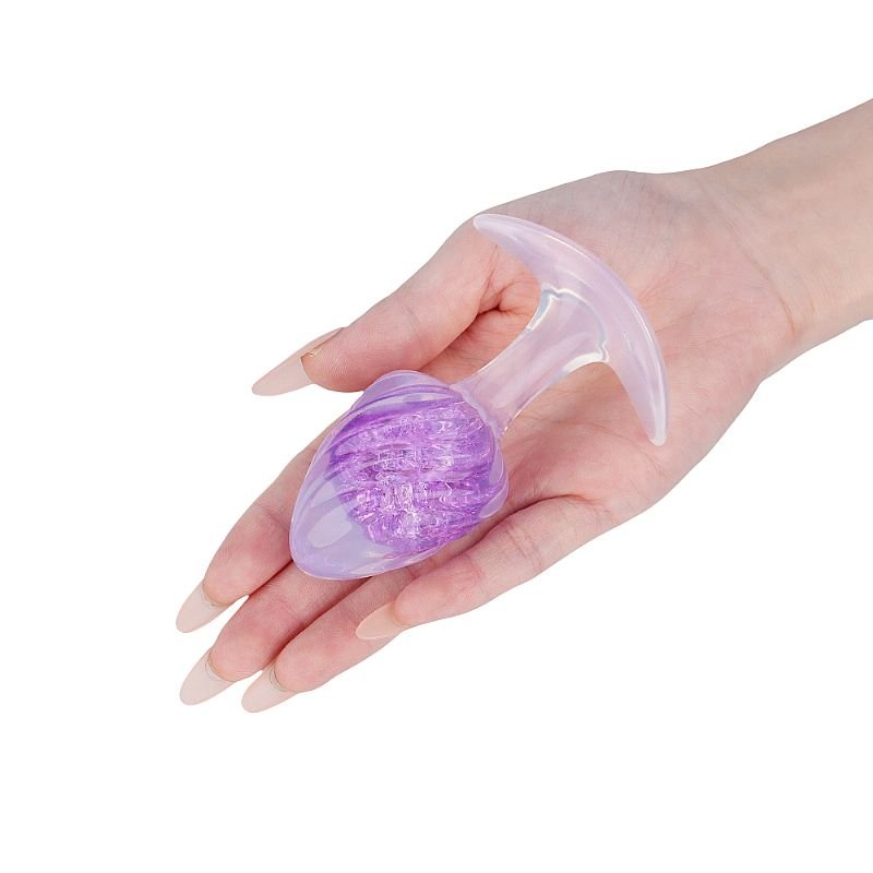 Plug Anal em Silicone Tamanho G - 10,4 x 4,5 - Roxo