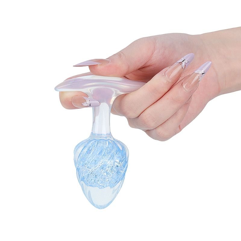 Plug Anal em Silicone Tamanho G - 10,4 x 4,5 - Roxo