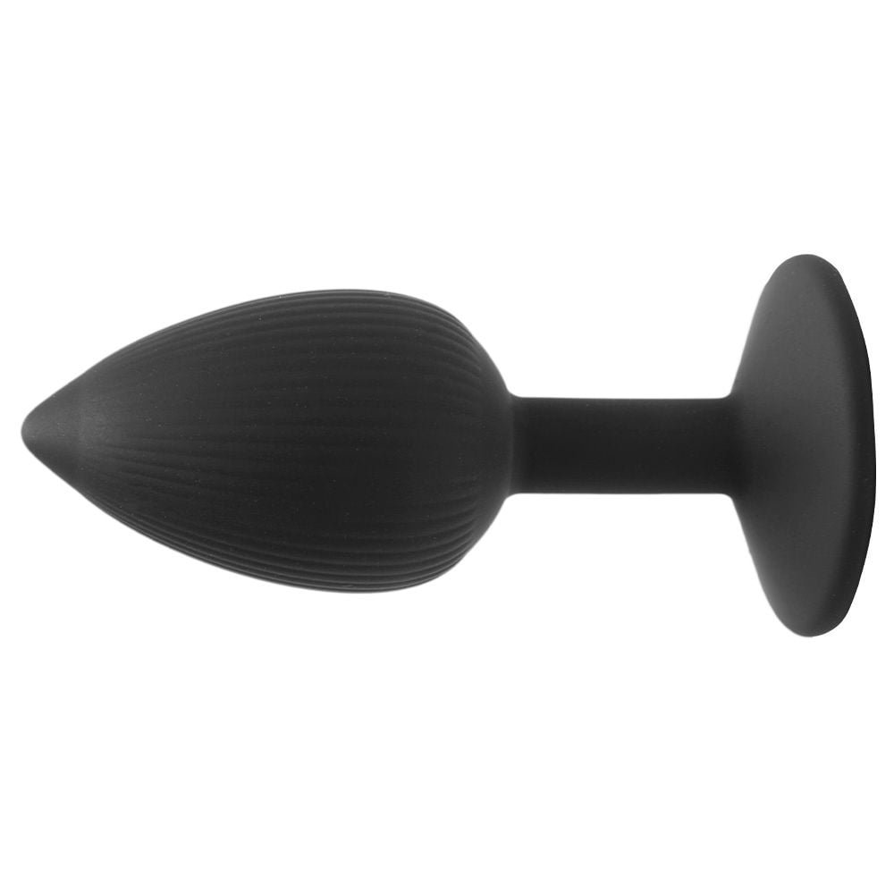 Plug Anal Em Silicone Tamanho P Ventosa Vipmix
