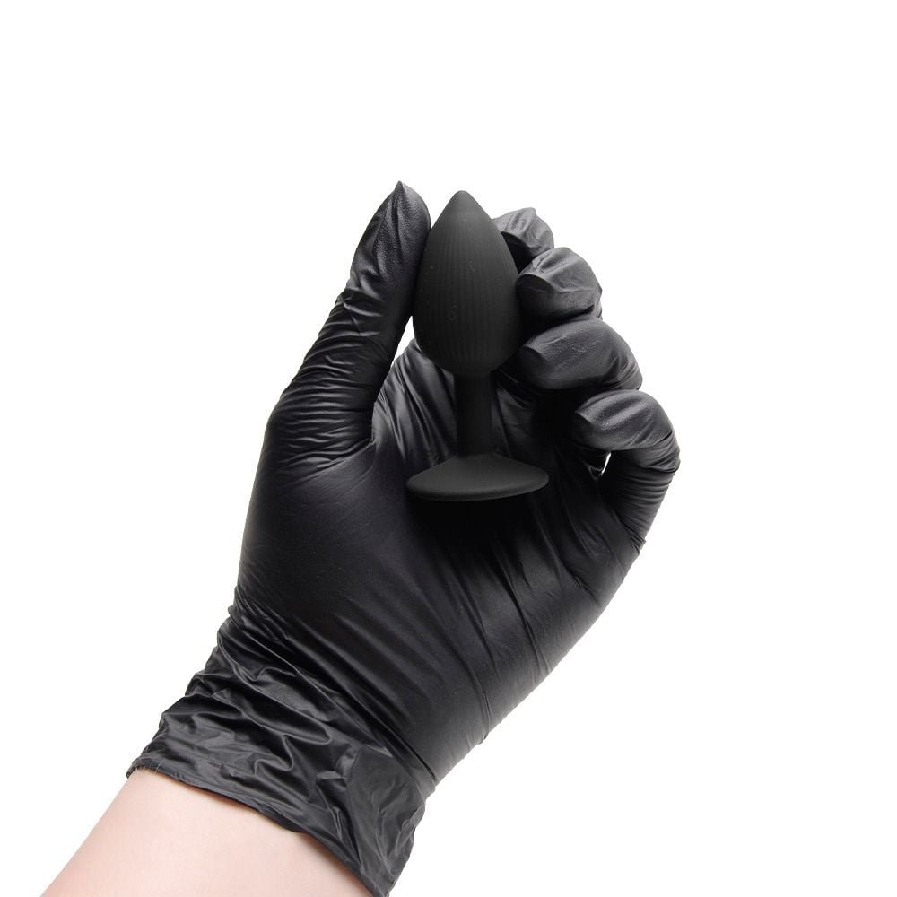 Plug Anal Em Silicone Tamanho P Ventosa Vipmix