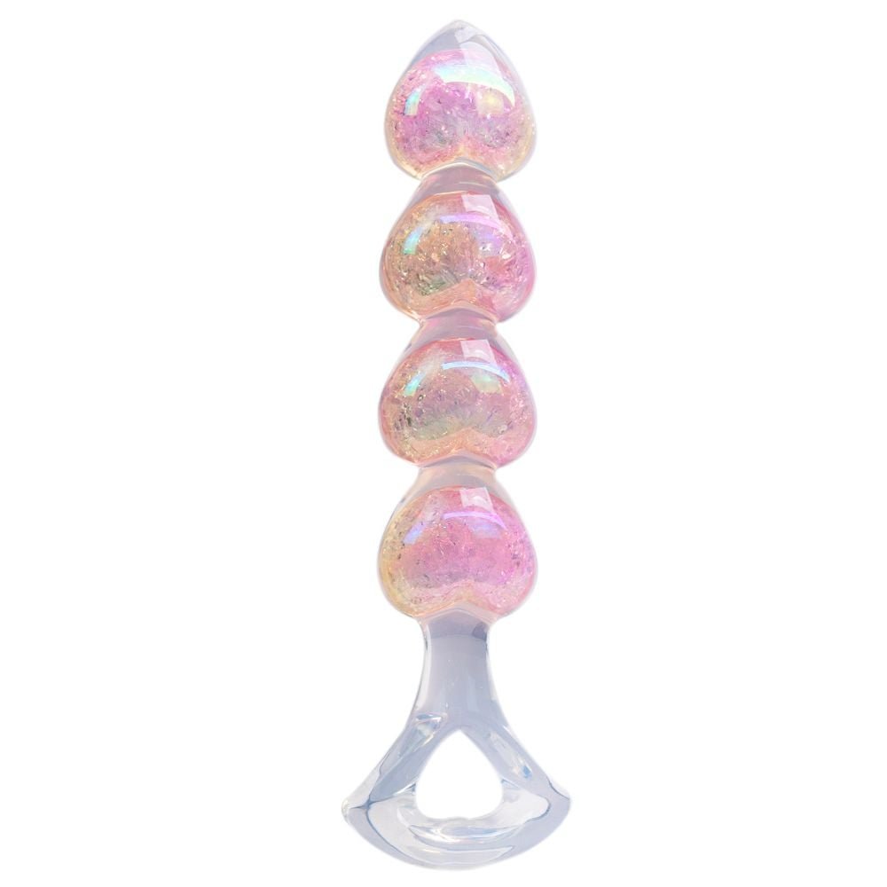 Plug Anal Escalonado Em Silicone 16,1cm Sexy Import
