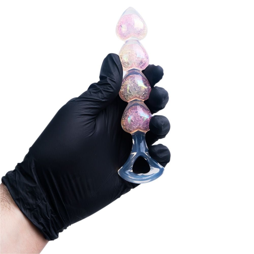 Plug Anal Escalonado Em Silicone 16,1cm Sexy Import