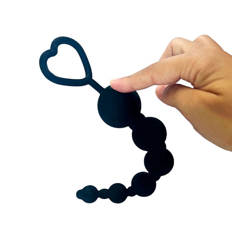 Plug Anal - Escalonado em Silicone - 28,5 cm