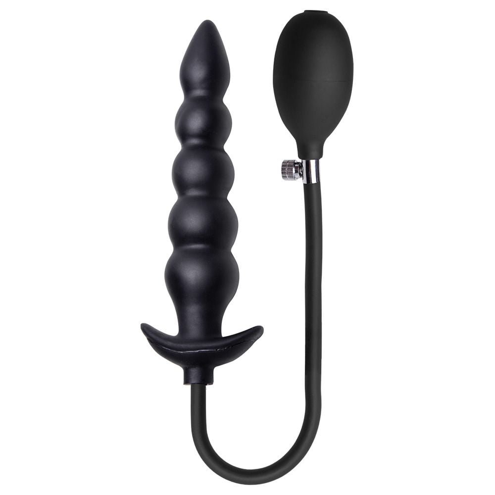 Plug Anal Escalonado Inflável 20 X 3,7cm Sexy Import