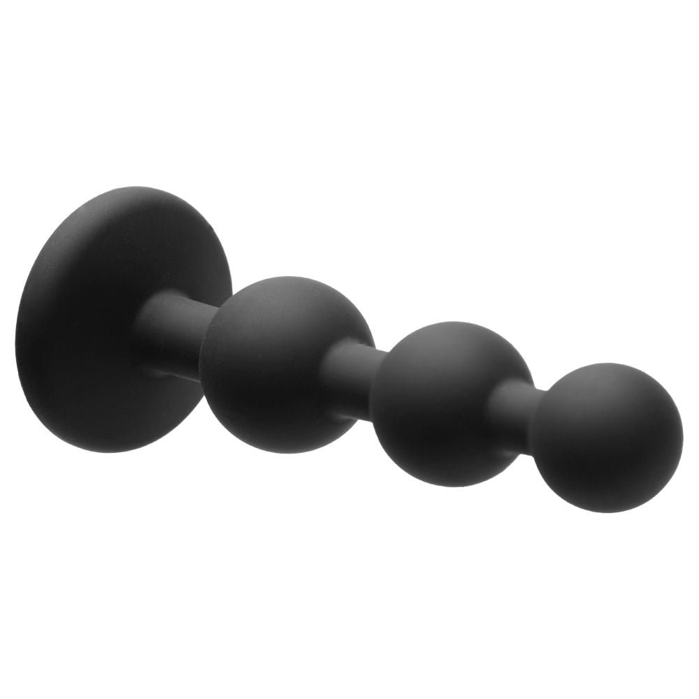 Plug Anal Escalonado Silicone Com Pedra Vipmix
