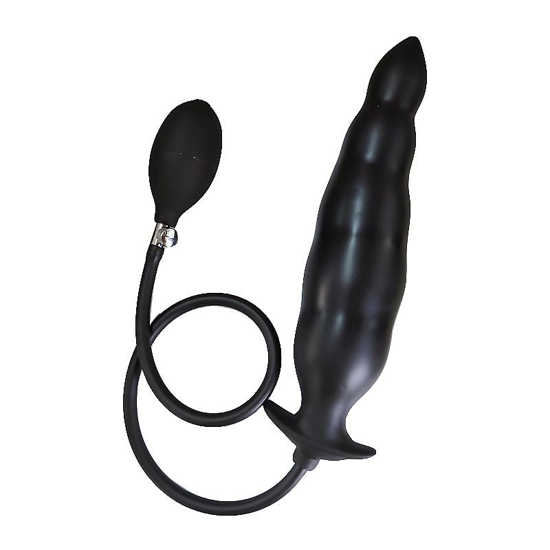 Plug Anal Escalonado - Silicone Inflável - 20.0 X 3.7