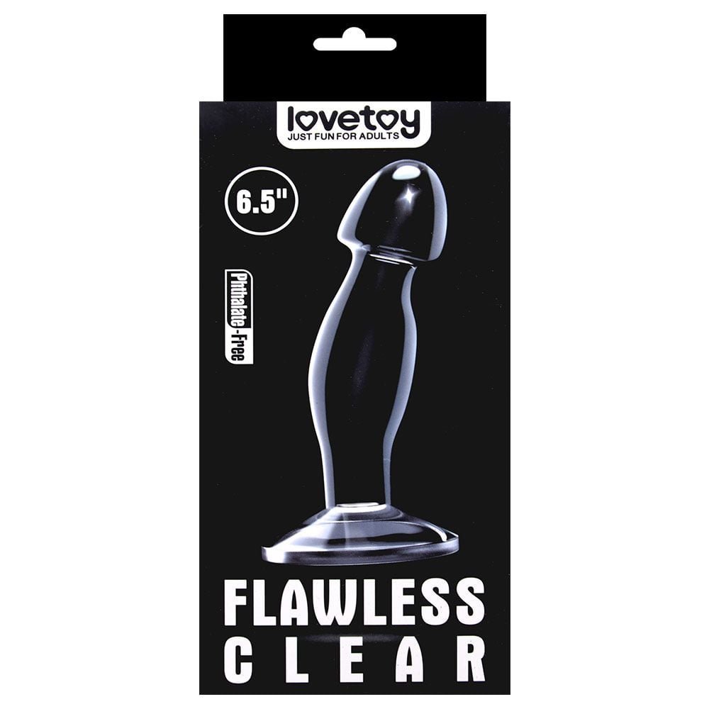 Plug Anal Flawless Clear Prostate Plug Lovetoy Vipmix