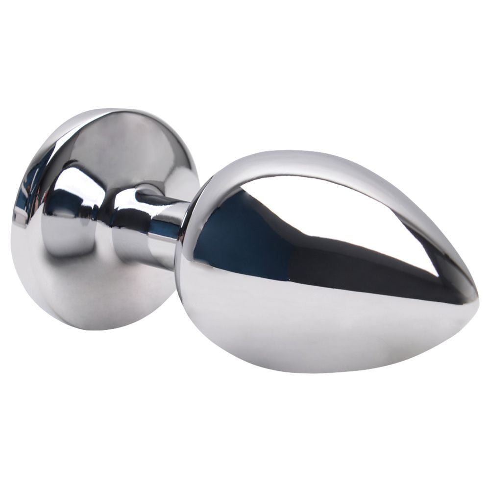 Plug Anal G Aço Brilhante Sexy Import