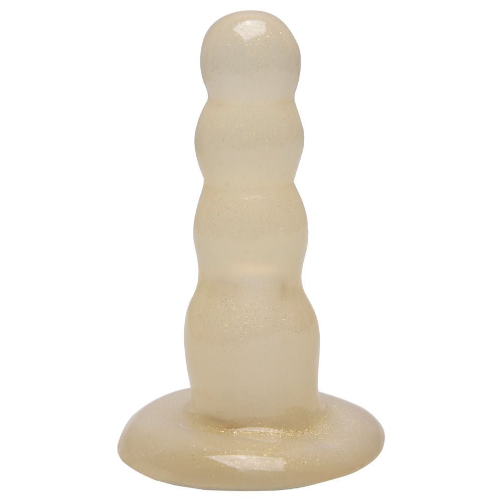 Plug Anal Glitter 10 Vibrações 12,5 X 3cm Kgel