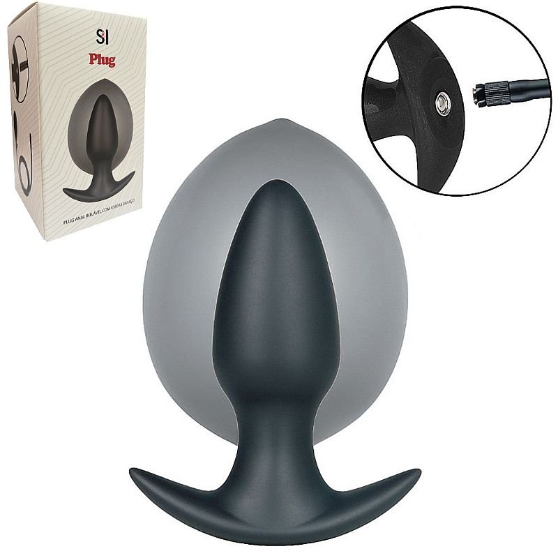 Plug Anal inflável - 7,5 x 3,0 cm