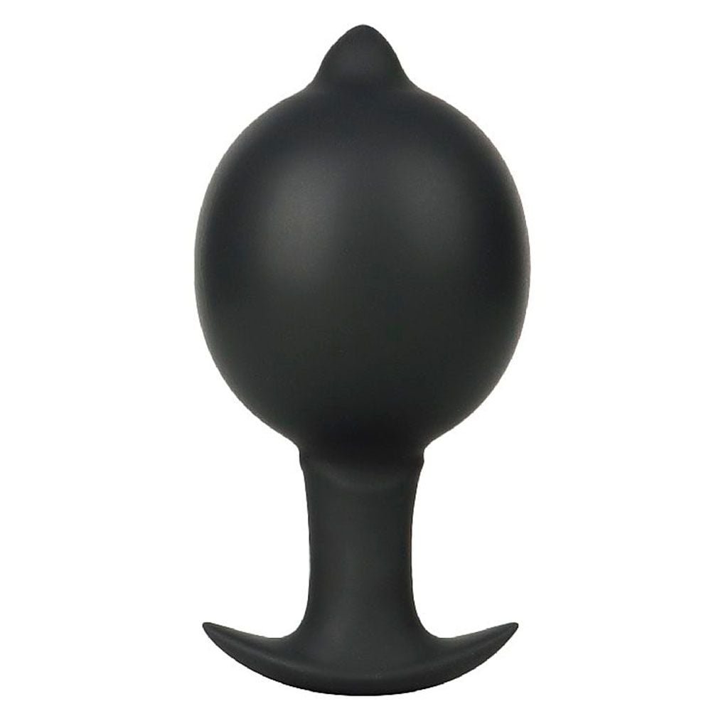 Plug Anal Inflável Com Vibração E App 12cm Sexy Import