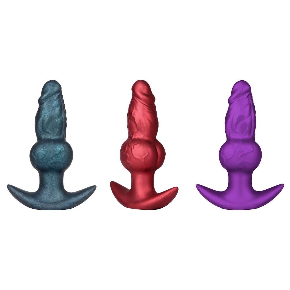 Plug Anal Inflável Em Silicone 12 X 4 Cm Sexy Import
