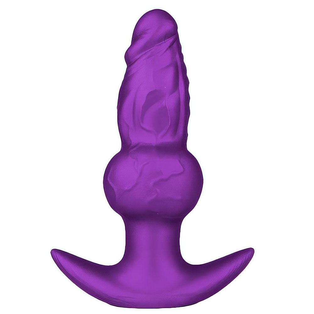 Plug Anal Inflável Em Silicone 12 X 4 Cm Sexy Import