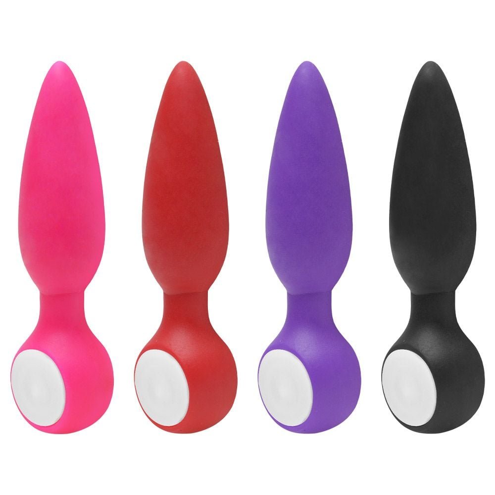 Plug Anal Led Cônico Diversão Ao Cubo