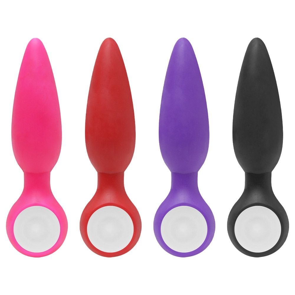 Plug Anal Led Cônico Diversão Ao Cubo