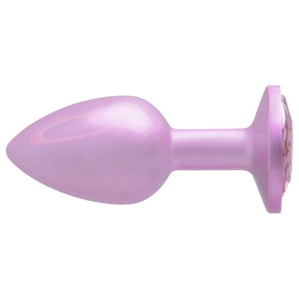 Plug Anal Luxo 2 Pedra Acrílico Tamanho P Vipmix